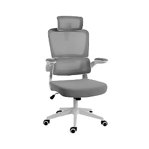 Cadeira Office Redragon Hela Cinza/Branco - C214-W