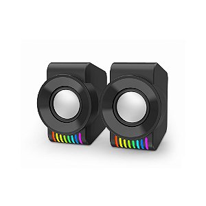 Caixa de Som Gamer Redragon Kage USB 2.0 Stereo Preto - GS-514