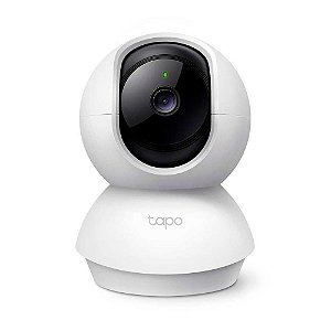 Câmera de Segurança Wi-Fi TP-Link Tapo TC70 Pan/Tilt 360° Visão Noturn