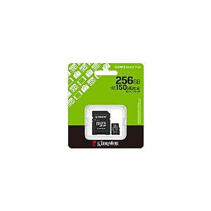 Cartão de Memória Kingston 256GB Canvas Select Plus SDCS3/256G *