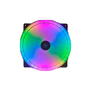 Cooler Fan 200mm com 32 Leds RGB Colorido 12v Dex - DX20W