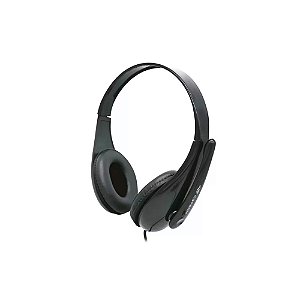 Headset C3 Tech C/ Microfone USB Preto PH-340BK