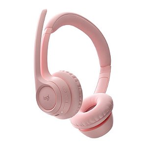 Headset Logitech Sem Fio Zone 300, Bluetooth Rosa - 981-001411