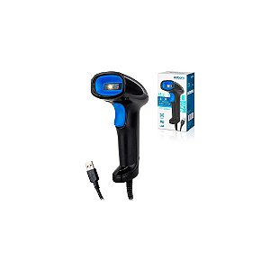 Leitor de Código de Barras NFE e QR Code com Fio Usb EXBOM LCB-Q210