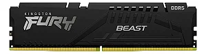 Memória Kingston 16GB Fury Beast 5600MHz DDR5 Preto KF556C40BB-16