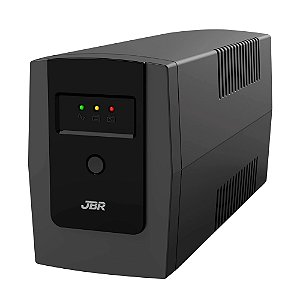 Nobreak 1200VA JBR Guard, 6T, Entrada e Saida 115V Preto