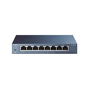 Switch TP-Link 08pt TL-SG108 Gigabit 10/100/1000 de Mesa
