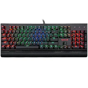 Teclado Mecânico Gamer Redragon Kala RGB K557RGB Switch Outemu Brown