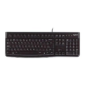 Teclado Usb Logitech K120 Preto - 920-004423