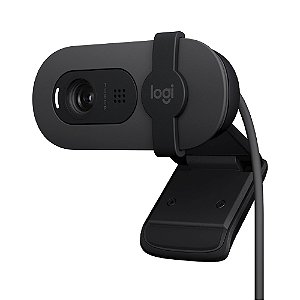 Webcam Logitech Brio 100 Full HD 30 FPS, Grafite - 910-001586