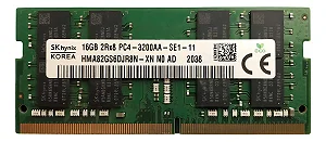 Memória SK Hynix 16GB DDR4 3200Mhz - HMAA2GU6CJR8N-XN