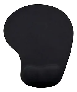 Mousepad Office c/ Apoio Gel Exbom Preto - MP-AU2319A