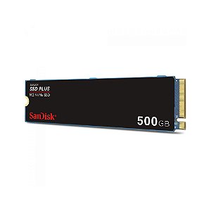 SSD M.2 500GB SanDisk Plus NVMe Gen3 - SDSSDA3N-500G-G26