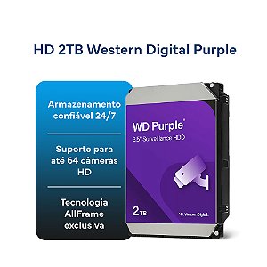 Dvr Hibrido Tecvoz 16 Canais + 8 Cameras 2 MP Dome + HD 2T Purple
