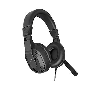 Headset C3 Tech C/ Microfone USB Preto PH-300BK