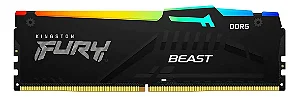 MEMORIA DESKTOP 32GB DDR5 5600 MHZ KINGSTON FURY BEAST CL36 RGB