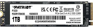 SSD M2 1TB PATRIOT NVME PCIE