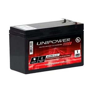 BATERIA ESTACIONÁRIA SELADA VRLA 12V 9AH MOD.UP1290 UNIPOWER
