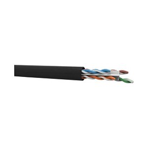 CABO LAN SOHOPLUS U/UTP CAT.6 24AWGX4P CMX PRETO CX 305M FURUKAWA