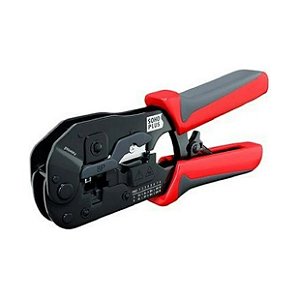 ALICATE DE CRIMPAGEM RJ-45 DE PASSAGEM SOHOPLUS VERMELHO FURUKAWA