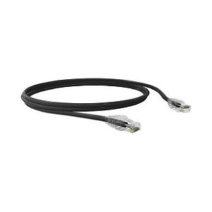 PATCH CORD U/UTP SOHOPLUS CAT.5E CMX T568A/B 2.5M PRETO FURUKAWA