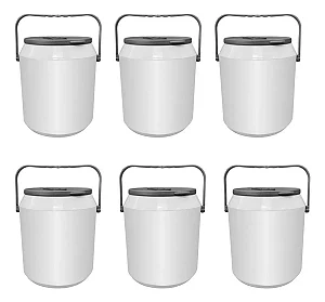 100 Coolers 10 Latas Térmico sem logo 6 litros premium