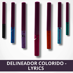 Delineador Colorido - Lyrics
