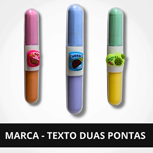 Marca - Texto - Duas Pontas