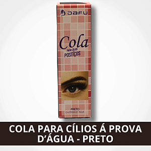 Cola para Cílios - A Prova D'Água - Preto