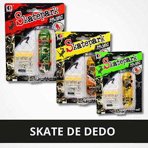 Skate de Dedo Skate Park Infantil Colorido