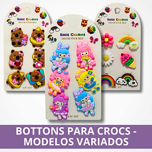 Bottons Para Crocs - Modelos Variados