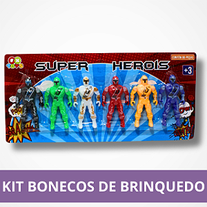 Kit Bonecos de Brinquedo