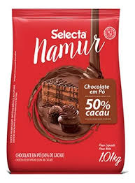 (50% DE CACAU) CHOCOLATE EM PÓ NAMUR SELECTA 1,010KG