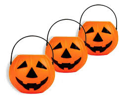 ABOBORA POTE HALLOWEEN 6X5,5 CM PCT C/6 UN LARANJA