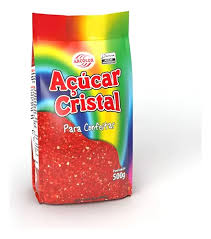 ACUCAR CRISTAL VERMELHO 500G ARCOLOR