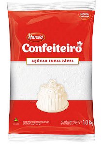 ACUCAR IMPALPAVEL CONFEITEIRO 1KG HARALD