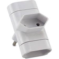 ADAPTADOR PARA TOMADA PINO MULTIPLICADOR BIPOLAR - FORCE LINE