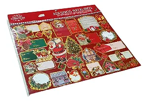 ADESIVO NATALINO 10X23CM MUTIART CHRISTMAS