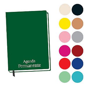 AGENDA PERMANENTE DE PAPEL (CORES)