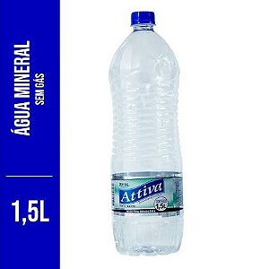 AGUA MINERAL SEM GAS 1500ML ATTIVA