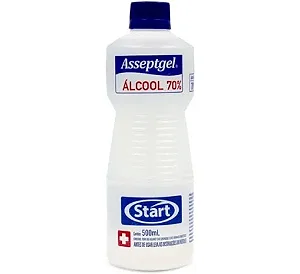ALCOOL LIQ 70% DESINF ASSEPTGEL / START 500ML