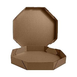 CAIXA PIZZA BOX PZ40 PARDA