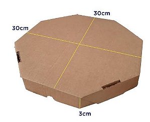 CAIXA PIZZA PAPELAO Nº 30