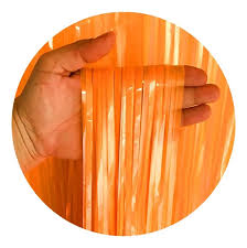 CORTINA LARANJA CANDY