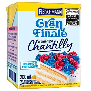 CREME CHANTILLY GRAN FINALE 200ML FLEISCHMANN