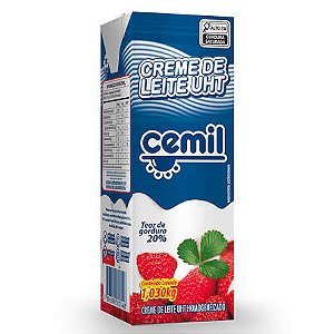 CREME DE LEITE 20% 1,030KG CEMIL