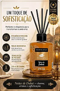 DIFUSOR AMAZONIA AROMAS 270ML NOITES DE DUBAI