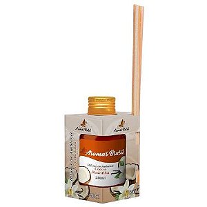 DIFUSOR AROMAS BRASIL 250ML COCO E BAUNILHA