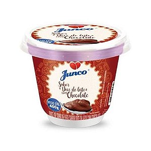DOCE SORO LEITE SABOR DOCE LEITE C/ CHOCOLATE 400G JUNCO