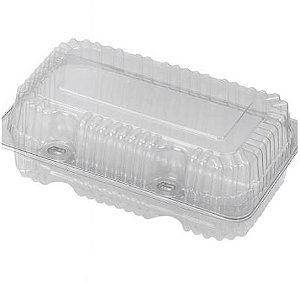 ECO-10 BANDEJA RETANGULAR TP ART CX. 100 ECOPLAST|B3A